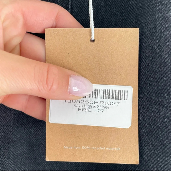 Reformation Kayo High & Skinny Erie Jeans NWT - Picture 14 of 14